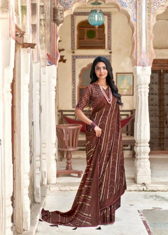 Kashvi Swarangini Fancy Ethnic Wear Wholesale Saree Collection